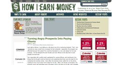 Desktop Screenshot of howiearnmoney.com